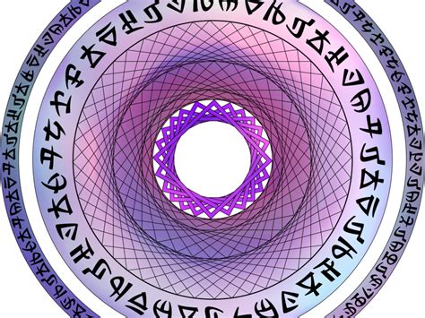 Magic circle template